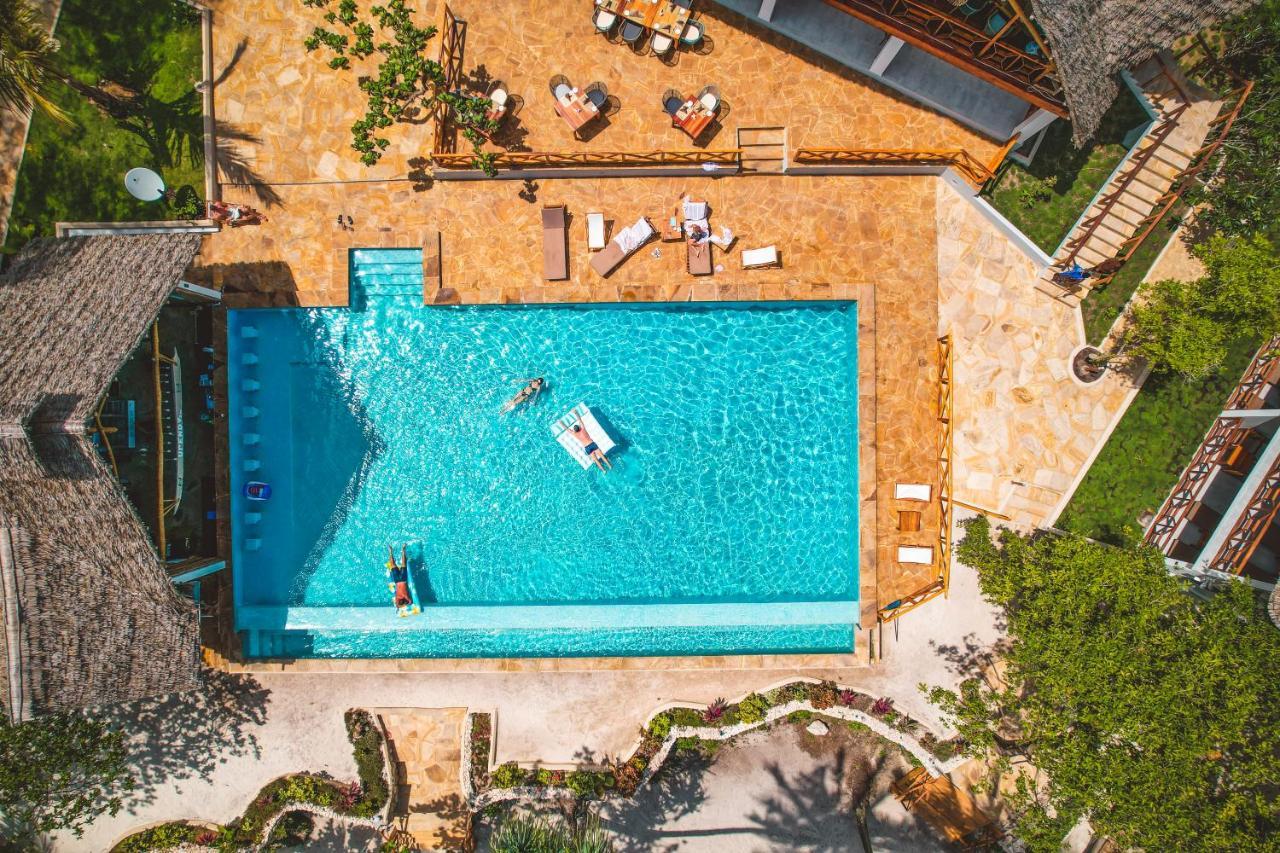 Zanzibella Hotel & Spa Kiwengwa  Extérieur photo Aerial view of the swimming pool at the Hotel