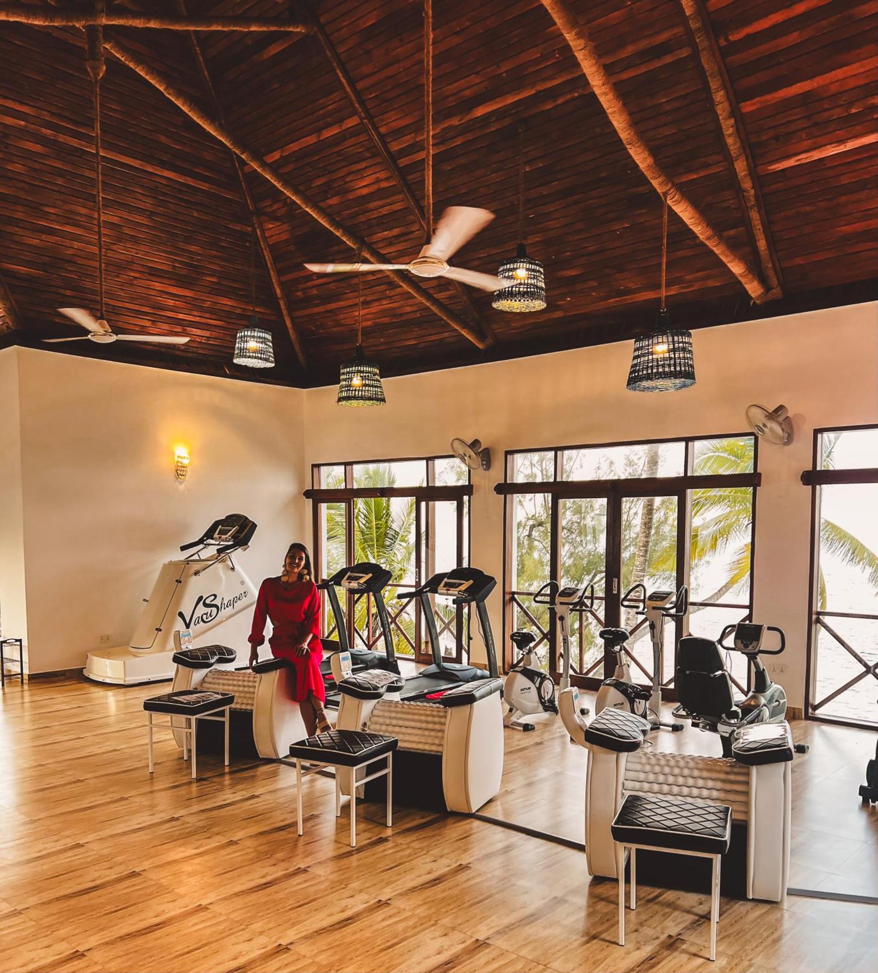 Zanzibella Hotel & Spa Kiwengwa  Extérieur photo The gym at the resort